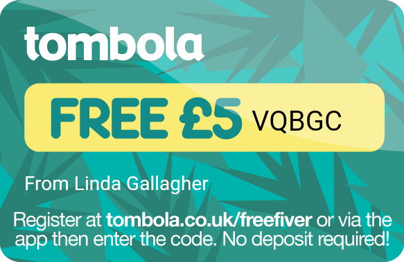 Tombola free £5 codes