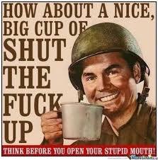 Loud, rude stroppy SIL coming for xmas - I need one liners to shut her up.