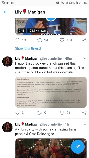Brockley Labour members