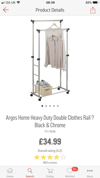 Help storing clothes