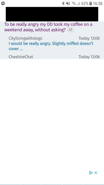 Black areas on mobile