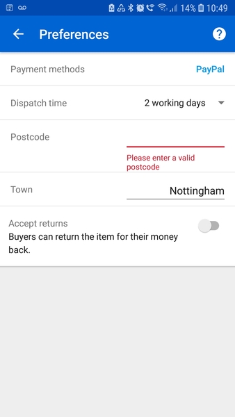 How to refuse returns.