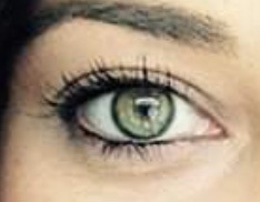 Are my eyes green?