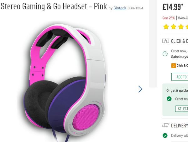According to DD1 I'm "too old" to wear pink over-the-head headphones?!