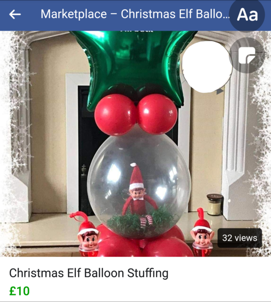 Christmas bad boys on Facebook marketplace tat