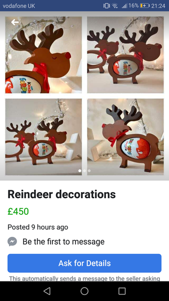 Christmas bad boys on Facebook marketplace tat
