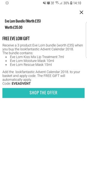 Beauty advent calendars....