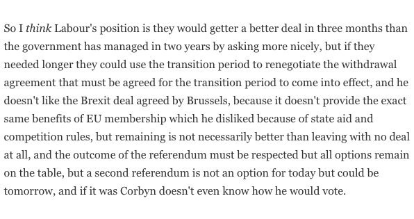 Westministenders: The One Where We Finally Get A Leadership Challenge?