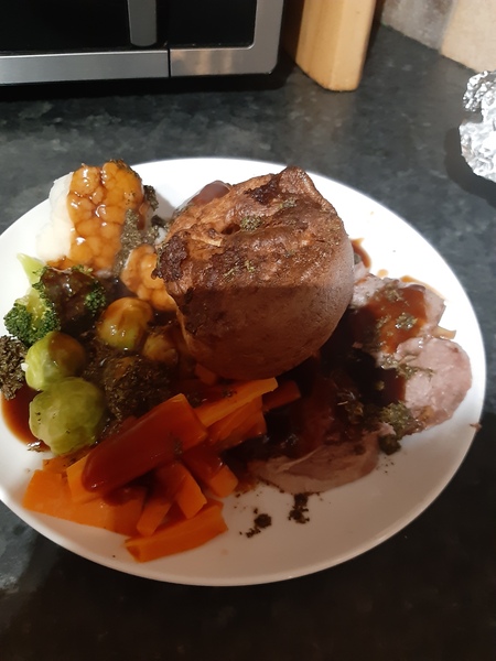 To ask what's on your plate?