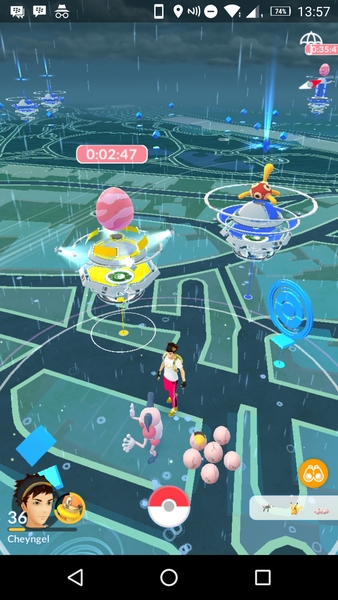 PokemonGo #20. There's a Ratatta in my kitchen, chuck a ball at it.