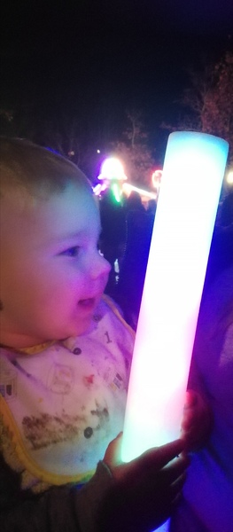 To clap my hands and skip about in a elephantine manner?