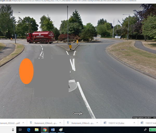 Confused about driving down this road