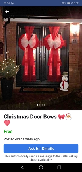 Christmas bad boys on Facebook marketplace tat