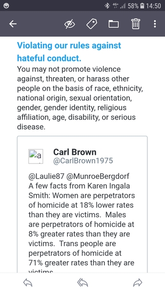 The thought police on Twitter failed: