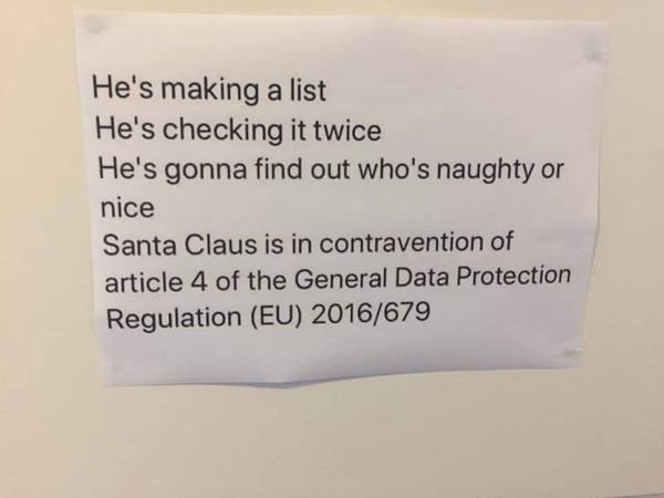 What the fuck?! Santa?