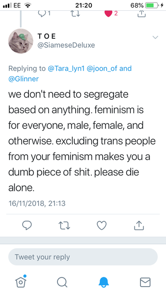 To think mumsnet is full of hate crime?