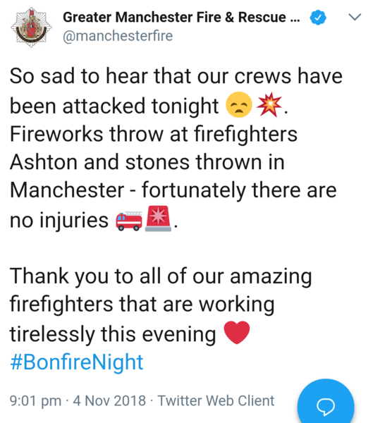 To believe that fireworks shouldn’t be available to the general public?