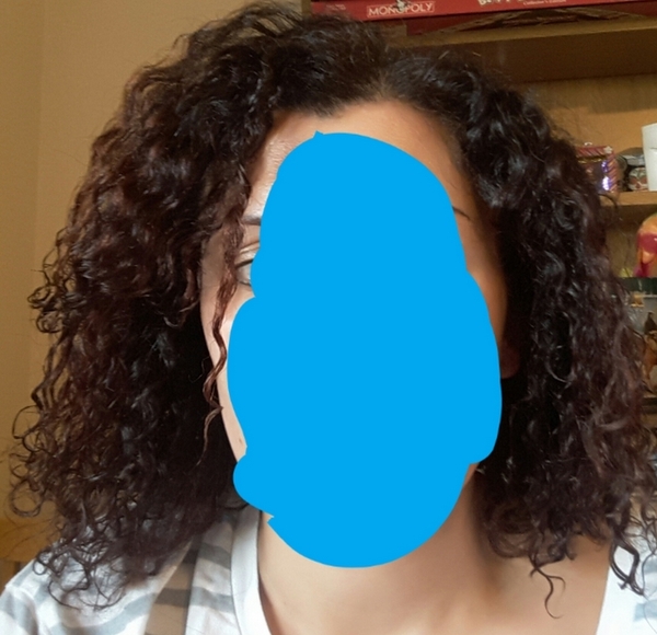 Organic hair perm disaster