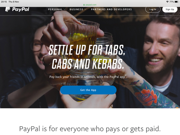 Paypal asking me to be dodgy