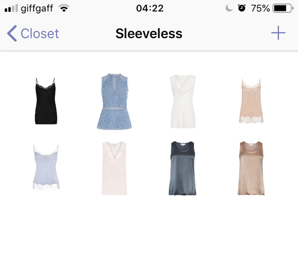 Do any of you use a wardrobe organiser app?