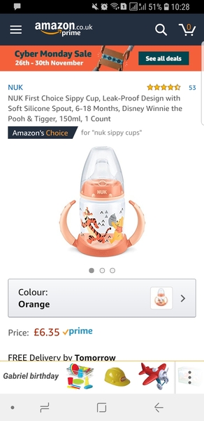 Sippy cup recommendations
