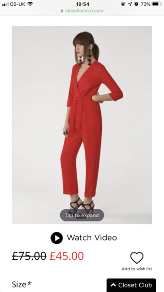 Yes or no to a jumpsuit...
