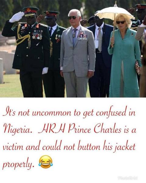 Good to know that Royals are just like us.