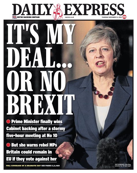 Westministenders: Passing the Buck