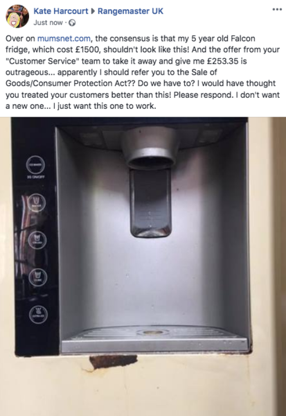 AIBU to think a £1200 fridge should last longer than 5 years?
