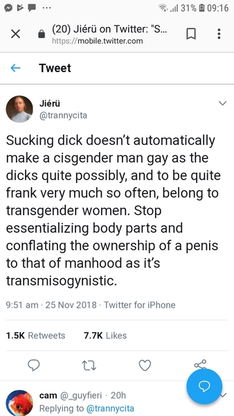 Cissexual Vagphobia