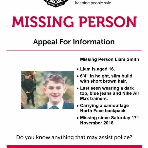 Missing Boy - Aberdeenshire