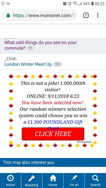 Dodgy looking bottom ads