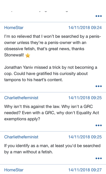To think mumsnet is full of hate crime?