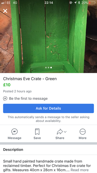 Christmas bad boys on Facebook marketplace tat