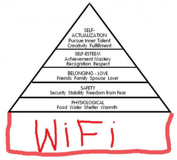 To not give my neighbour my WiFi password?