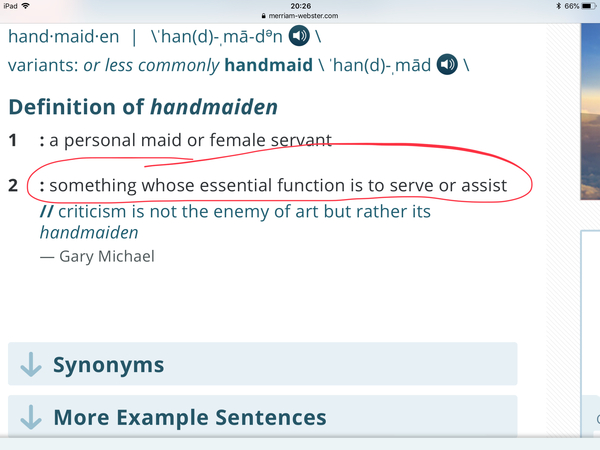 To believe there is no such thing as a female penis?