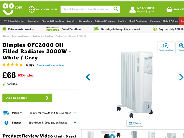 Waiting until people go to have the heating on?