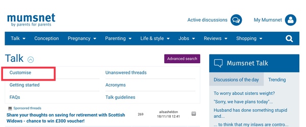 CHANGE YOUR SETTINGS - NO MORE PAGES!