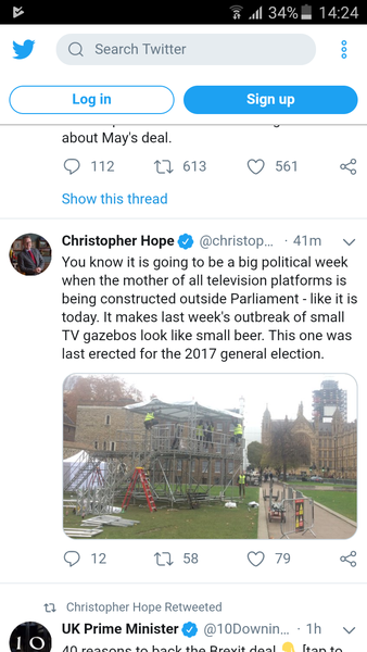 Westminstenders: Break it or make it.