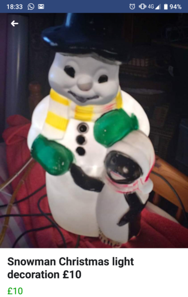 Christmas bad boys on Facebook marketplace tat