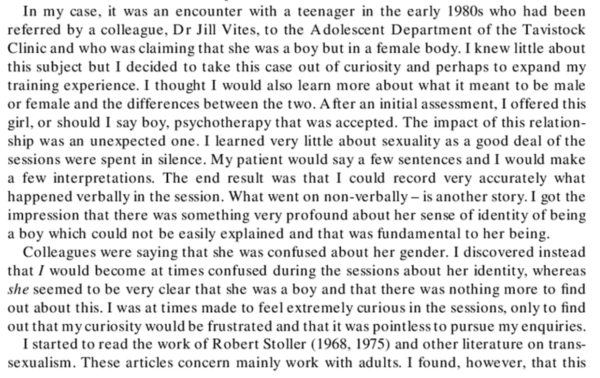 Observer articles on fast tracking at the Tavistock clinic