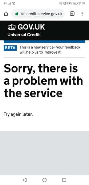 To be so worried about Universal Credit?