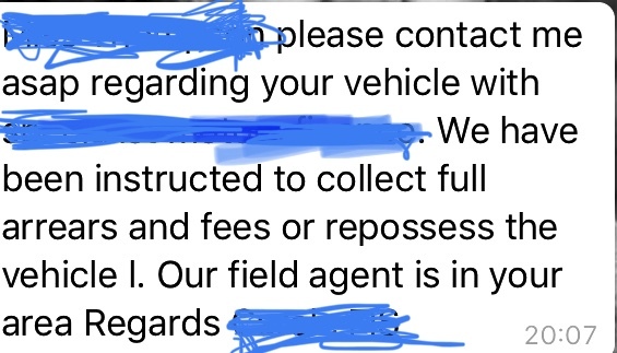 To think this company is taking it too far chasing a payment that is 3 days late?