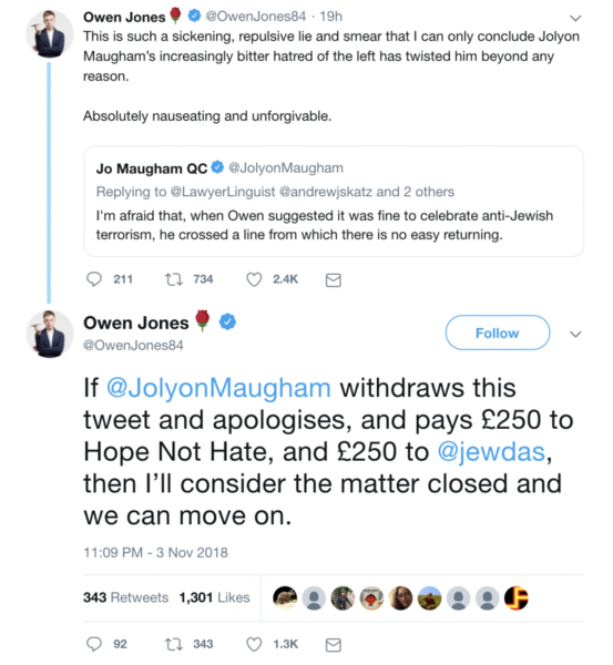 Little Owen in legal trouble?