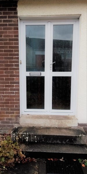 New front door..
