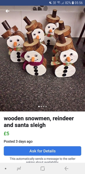 Christmas bad boys on Facebook marketplace tat