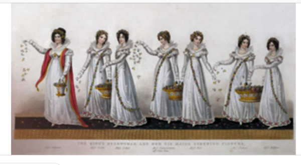 Help me find a painting please - procession with ladies throwing petals