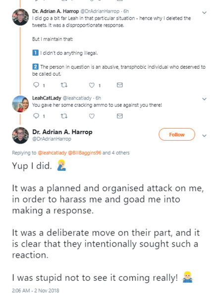 Dr Adrian Harrop thread the third, yes we've edited the title*...