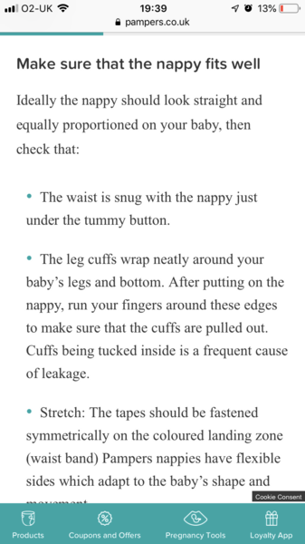 Nappies for baby boy...