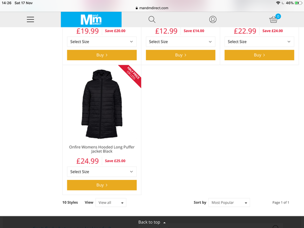 Help me find a coat size 18-20